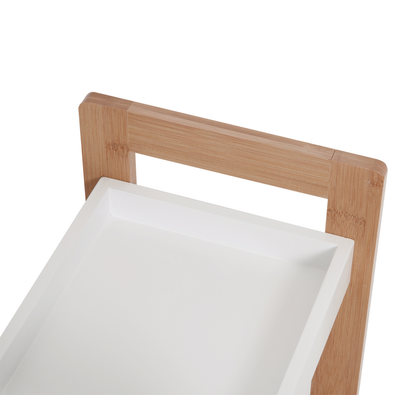 Natural Bamboo 3-Tier Shelves - Stylish Storage for Any Room!
