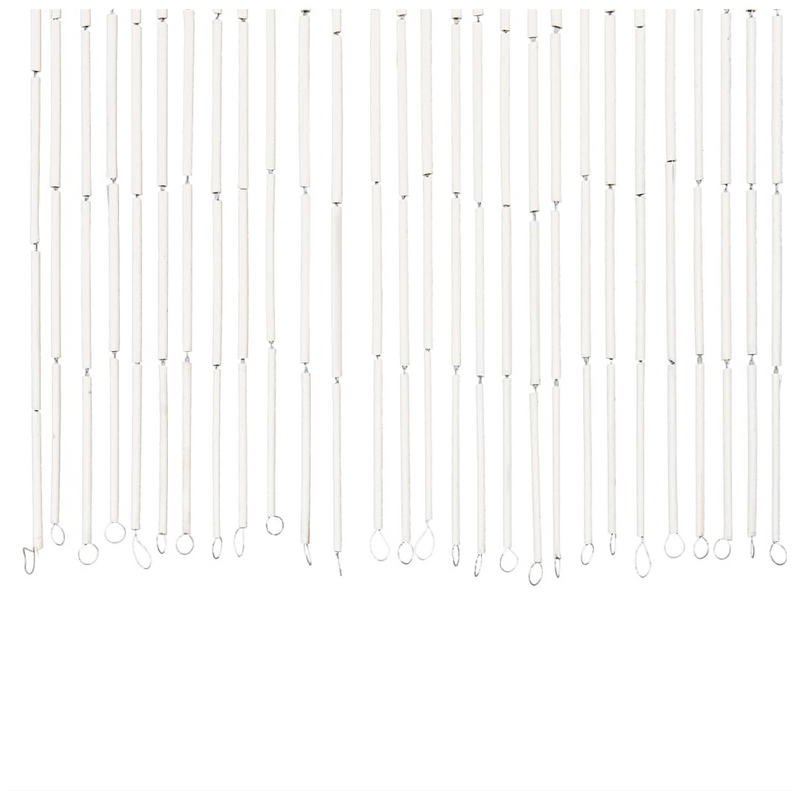 vidaXL Multicolour Bamboo Insect Door Curtain 90x200 cm - Elegant & Quiet