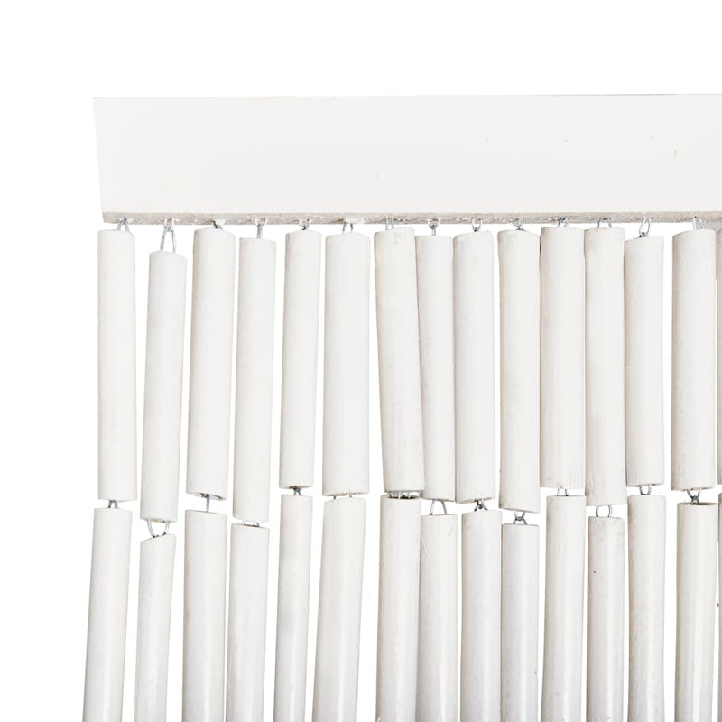 vidaXL Multicolour Bamboo Insect Door Curtain 90x200 cm - Elegant & Quiet