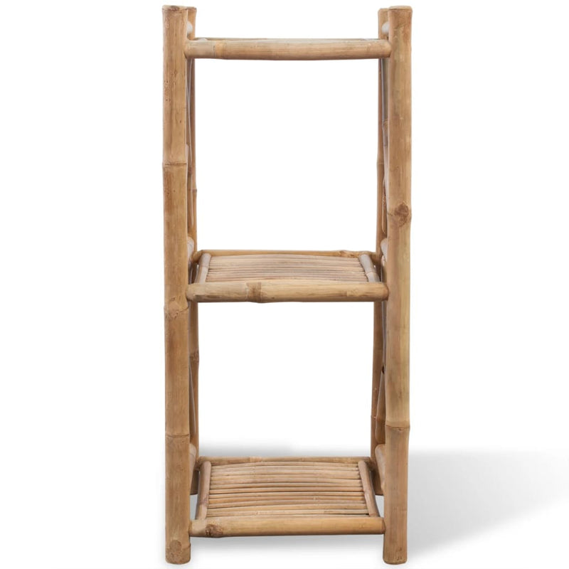 Elegant 3-Tier Bamboo Shelf - Eco-Friendly Storage Solution