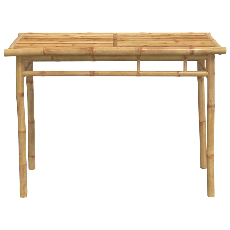 vidaXL 5-Piece Bamboo Garden Dining Set – Stylish Outdoor Entertaining Ready!