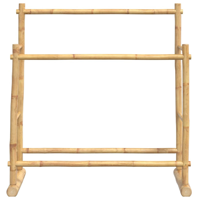 Stylish Bamboo Clothes Rack - Space-Saving Elegance for Your Home