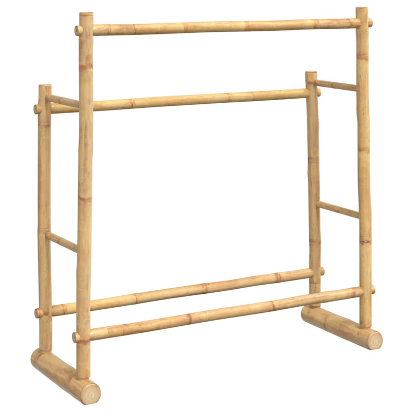 Stylish Bamboo Clothes Rack - Space-Saving Elegance for Your Home