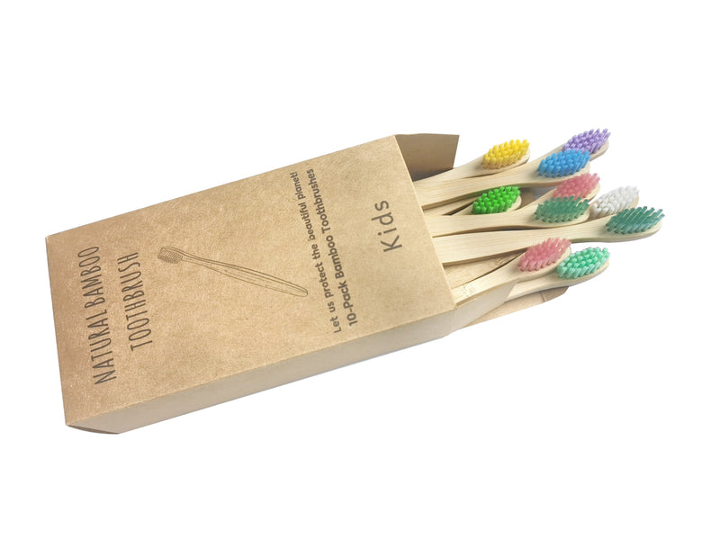 Eco-Friendly Bamboo Toothbrush Set - Soft Bristles & Ergonomic Design - Bamboo Craze