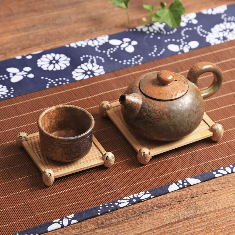 Eco-Friendly Bamboo Coasters - Heat-Resistant Table Protectors - Bamboo Craze