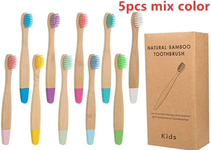 Eco-Friendly Bamboo Toothbrush Set - Soft Bristles & Ergonomic Design - Bamboo Craze