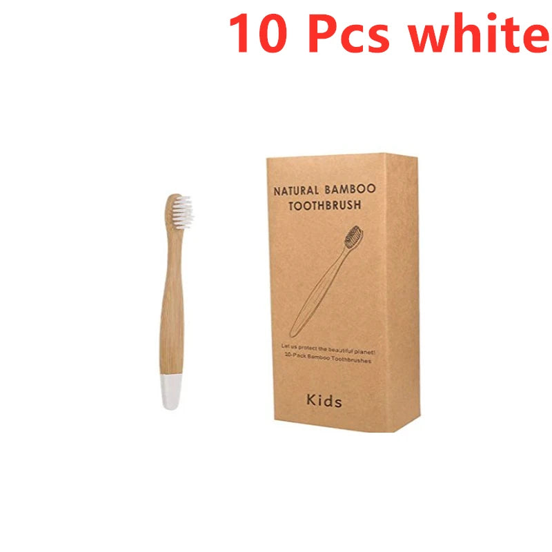 Eco-Friendly Bamboo Toothbrush Set - Soft Bristles & Ergonomic Design - Bamboo Craze