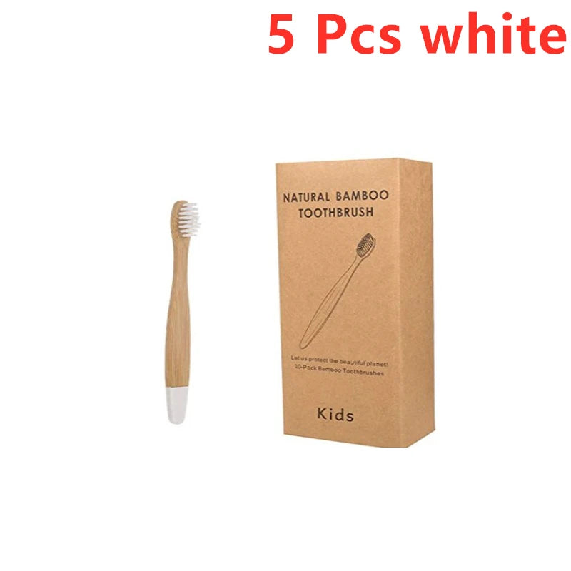 Eco-Friendly Bamboo Toothbrush Set - Soft Bristles & Ergonomic Design - Bamboo Craze
