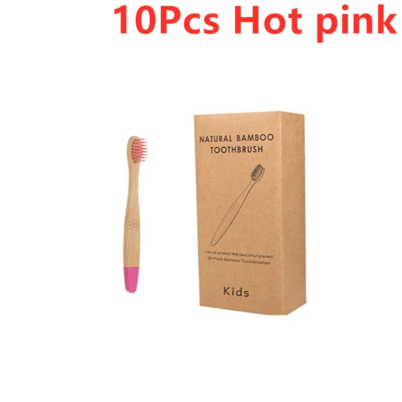 Eco-Friendly Bamboo Toothbrush Set - Soft Bristles & Ergonomic Design - Bamboo Craze