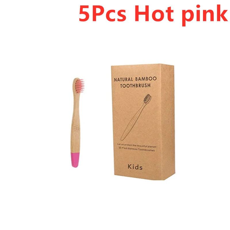 Eco-Friendly Bamboo Toothbrush Set - Soft Bristles & Ergonomic Design - Bamboo Craze