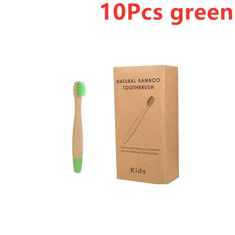 Eco-Friendly Bamboo Toothbrush Set - Soft Bristles & Ergonomic Design - Bamboo Craze