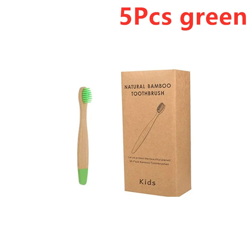 Eco-Friendly Bamboo Toothbrush Set - Soft Bristles & Ergonomic Design - Bamboo Craze