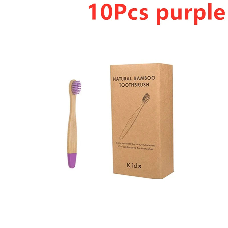 Eco-Friendly Bamboo Toothbrush Set - Soft Bristles & Ergonomic Design - Bamboo Craze