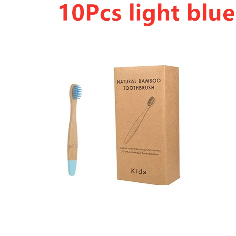 Eco-Friendly Bamboo Toothbrush Set - Soft Bristles & Ergonomic Design - Bamboo Craze