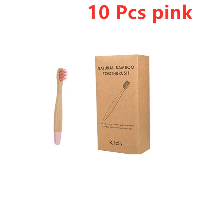 Eco-Friendly Bamboo Toothbrush Set - Soft Bristles & Ergonomic Design - Bamboo Craze
