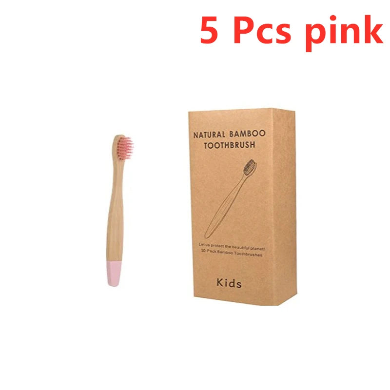 Eco-Friendly Bamboo Toothbrush Set - Soft Bristles & Ergonomic Design - Bamboo Craze