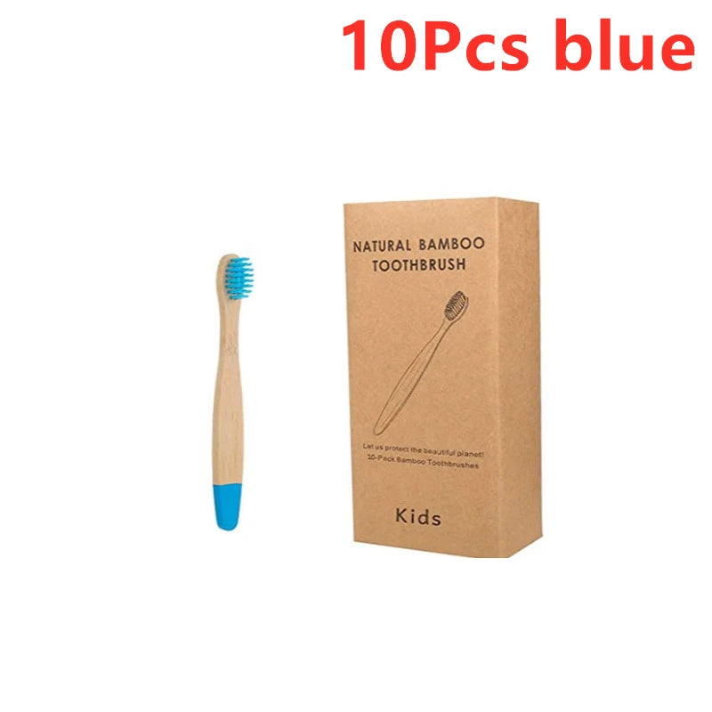 Eco-Friendly Bamboo Toothbrush Set - Soft Bristles & Ergonomic Design - Bamboo Craze