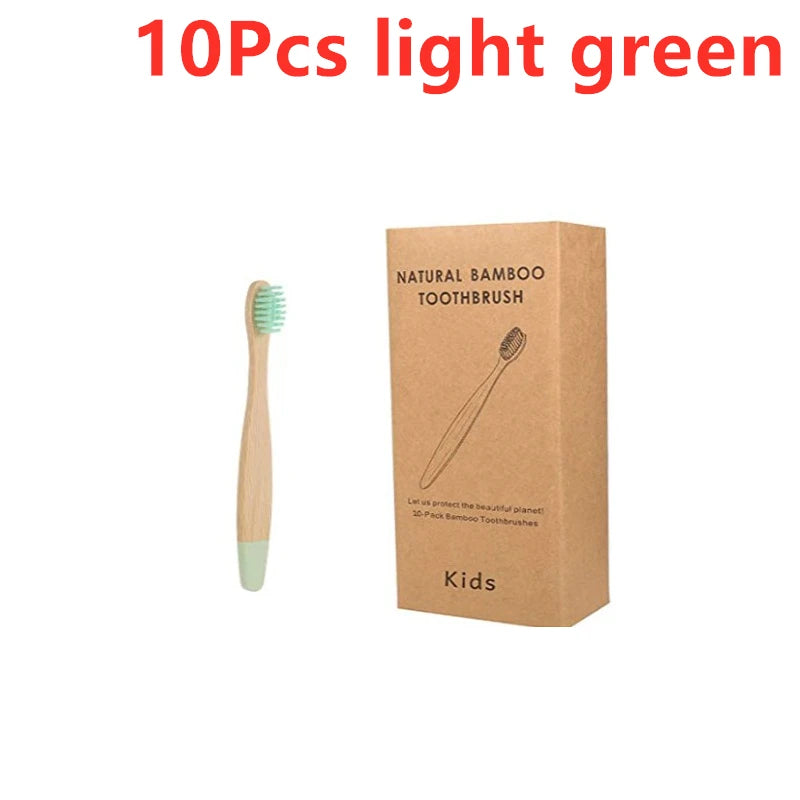 Eco-Friendly Bamboo Toothbrush Set - Soft Bristles & Ergonomic Design - Bamboo Craze