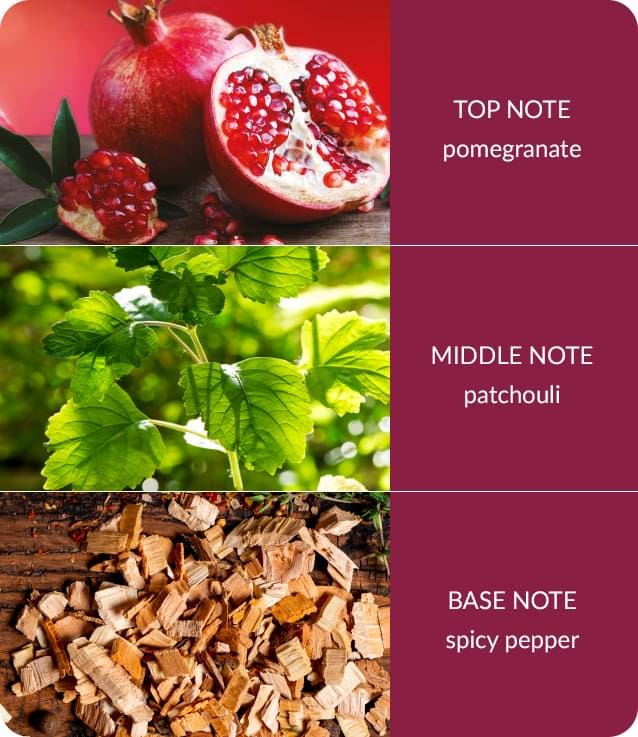 Bamboo Pomegranate & Pepperwood Small Soy Candle - 20hr Crackling Wick Bliss